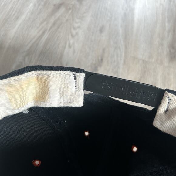 Vintage Clemson Tigers Hat Snapback College Black Orange Wool‎ Cap USA - Picture 4 of 9